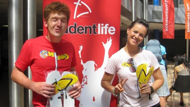 Sarah, on right, participating in a Student Life outreach. Photo courtesy Sarah Templeton. My Story: Sarah Templeton