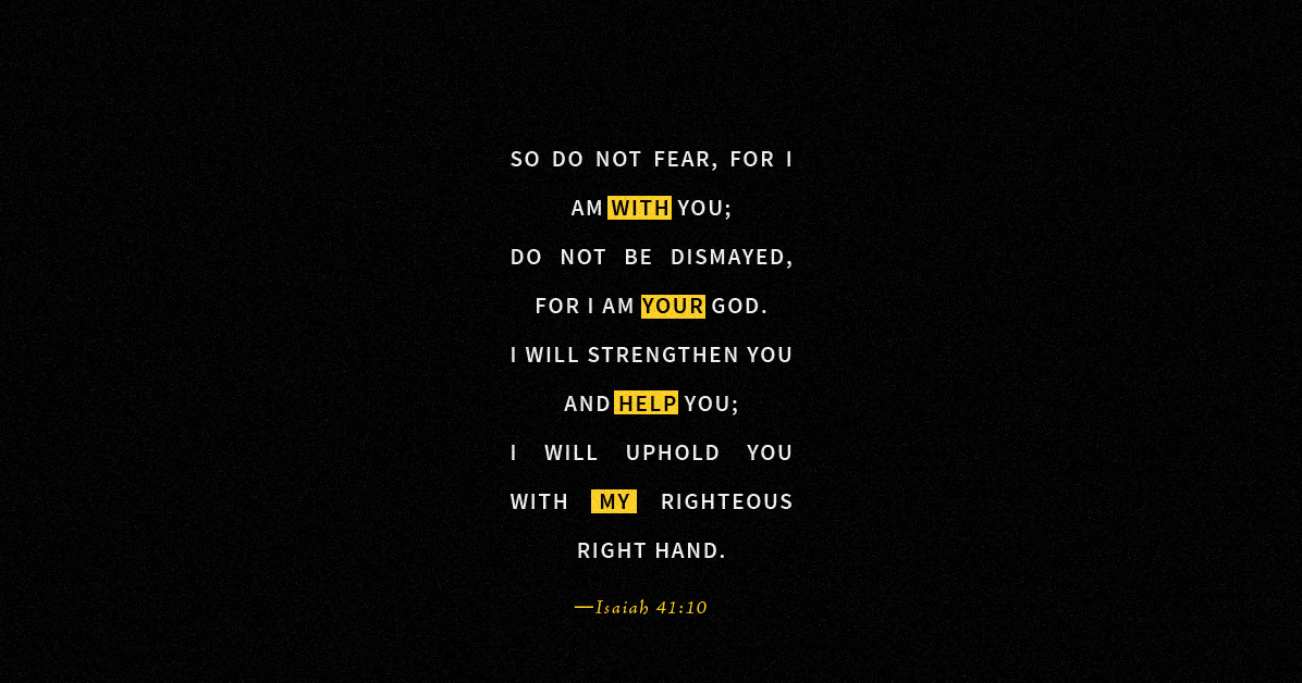 no fear quotes bible